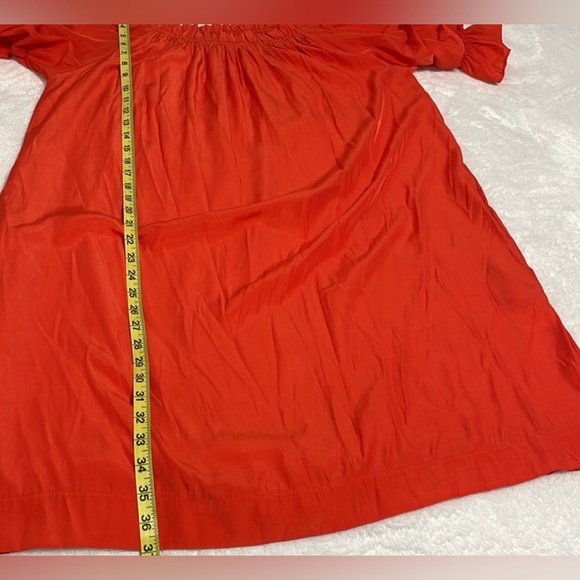 Mersea Tulum Women’s Dress In Sunset Coral/ Orange Size Medium - Picture 13 of 15